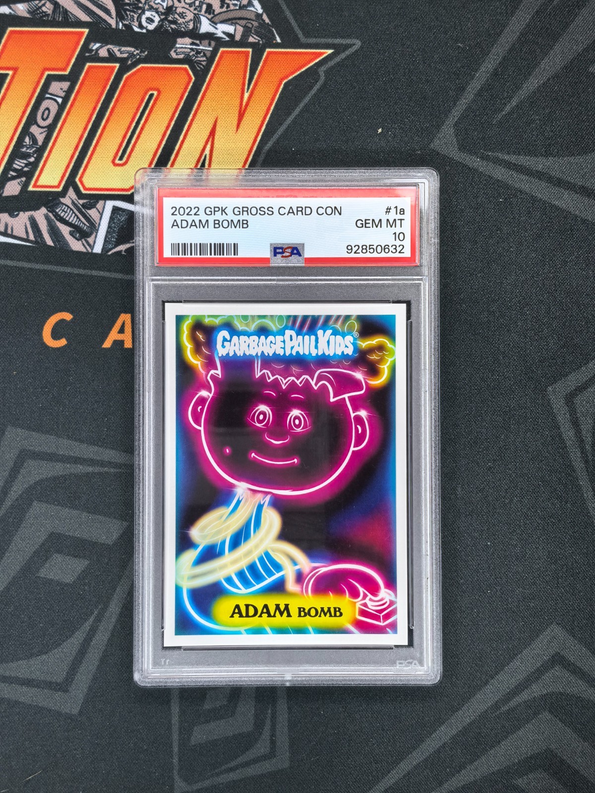 2022 Topps GPK Garbage Pail Kids ADAM BOMB Gross Card Con 2022 Topps GPK Garbage Pail Kids ADAM BOMB Gross Card Con