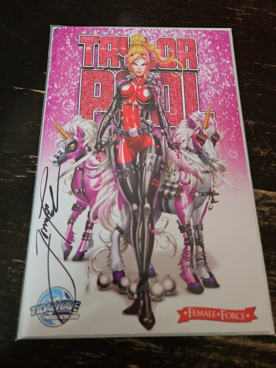 Taylor Swift C2E2 Jamie Tyndall Exclusive Variant #147,148/1000 Signed Also