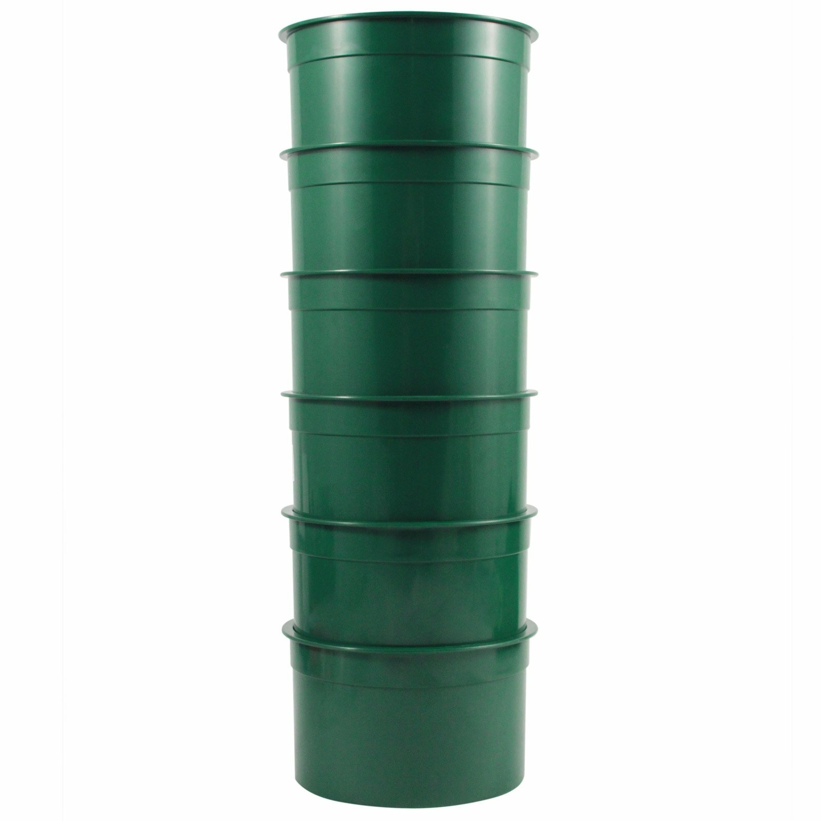 6 Inch Gold Panning Mineral Sifting Prospect Pan Classifier Sieve - 6pc Set 6 Inch Gold Panning Mineral Sifting Prospect Pan Classifier Sieve - 6pc Set