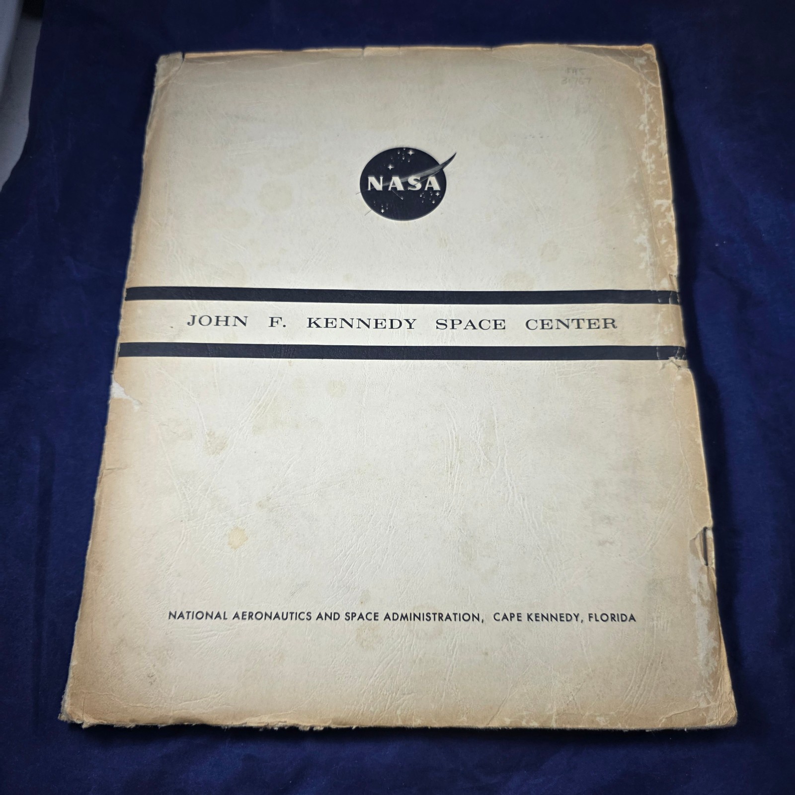 Vintage 1963 NASA Kennedy Space Center Press Kit Booklet Lot Saturn V Apollo