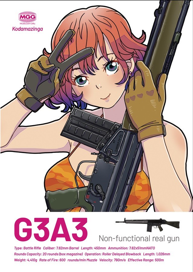 C108 doujinshi G3A3 by kodamazinga z0