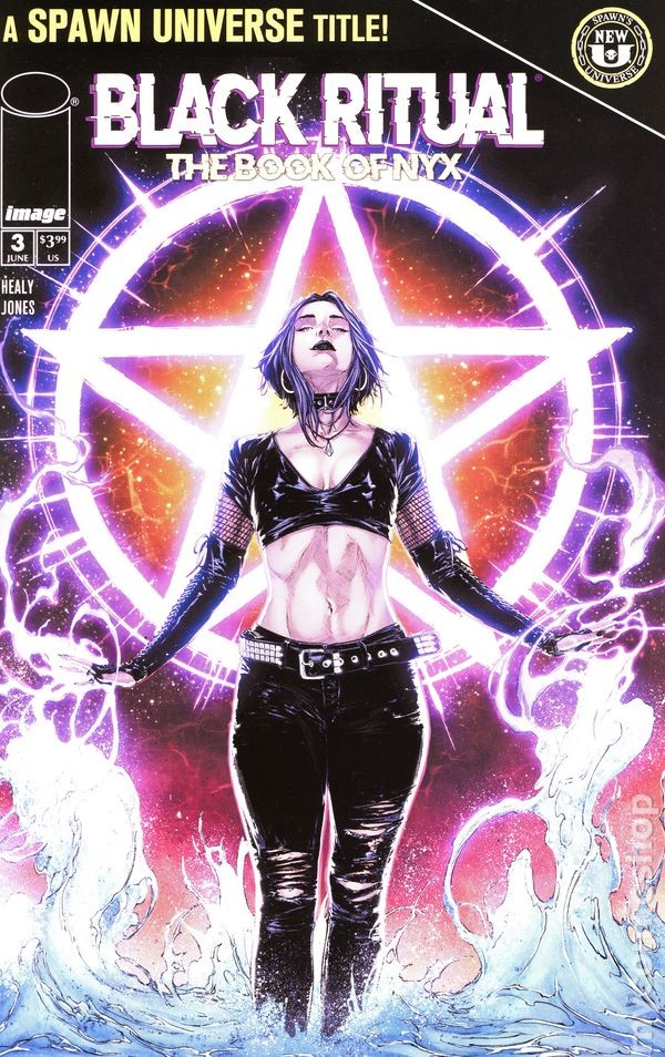 Black Ritual the Book of Nyx #3B NM 2025 Stock Image Black Ritual the Book of Nyx #3B NM 2025 Stock Image