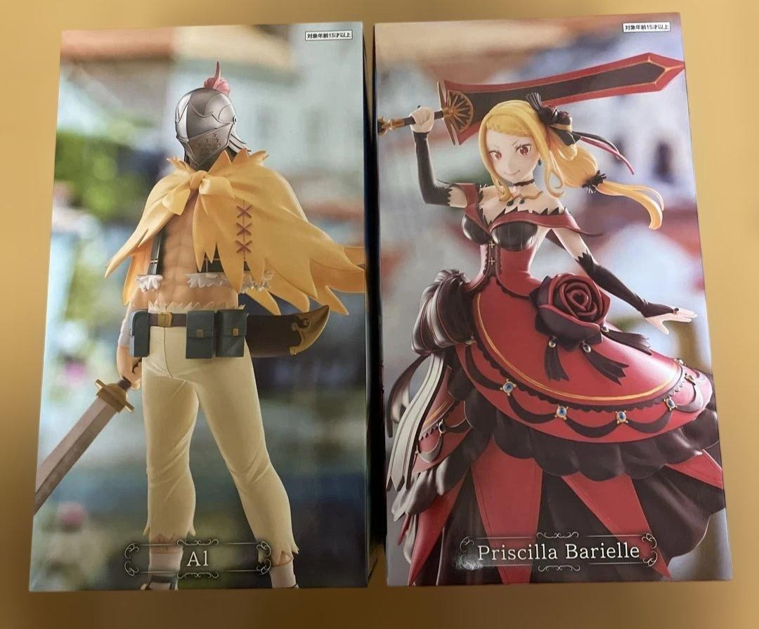 Re:ZERO Priscilla Camp & Aldebaran/Al Figure 2pcs Set GIGO Limited from Japan Re:ZERO Priscilla Camp & Aldebaran/Al Figure 2pcs Set GIGO Limited from Japan