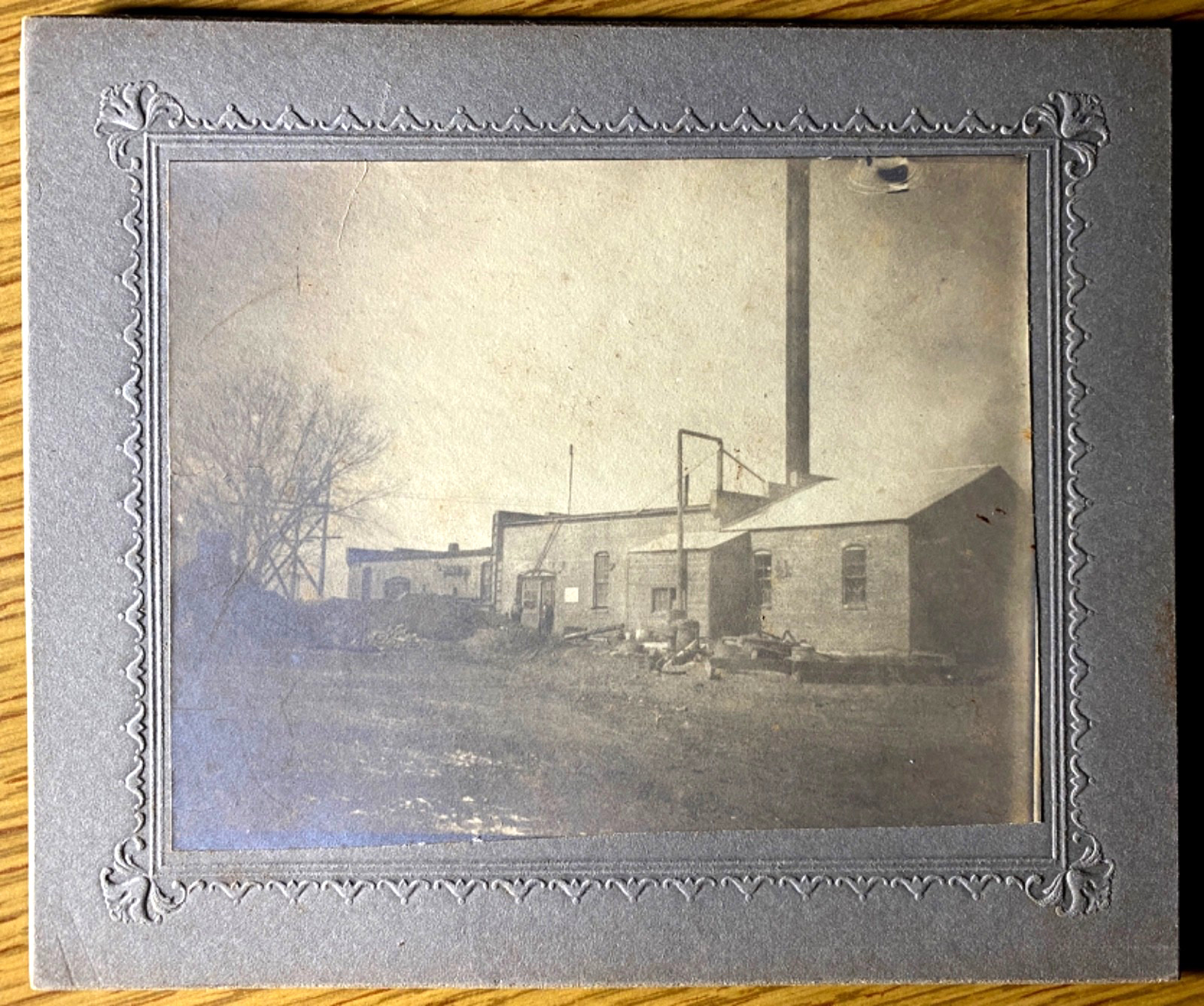 1900s Holdrege Nebraska Ice Plant Antique Photo Industrial Factory Historical 1900s Holdrege Nebraska Ice Plant Antique Photo Industrial Factory Historical