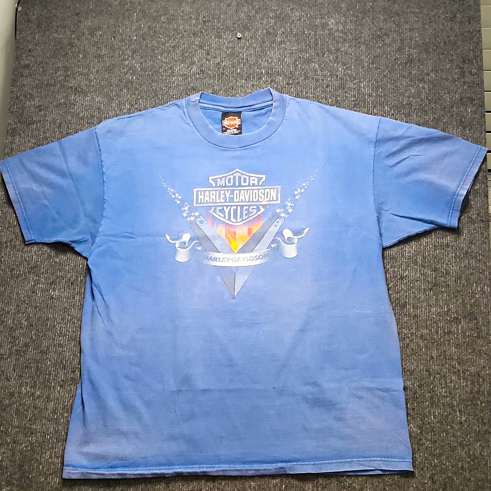 Vtg 1998 HARLEY DAVIDSON Shirt XL Benjys Huntington WV Faded Hanes Beefy T Tee Vtg 1998 HARLEY DAVIDSON Shirt XL Benjys Huntington WV Faded Hanes Beefy T Tee