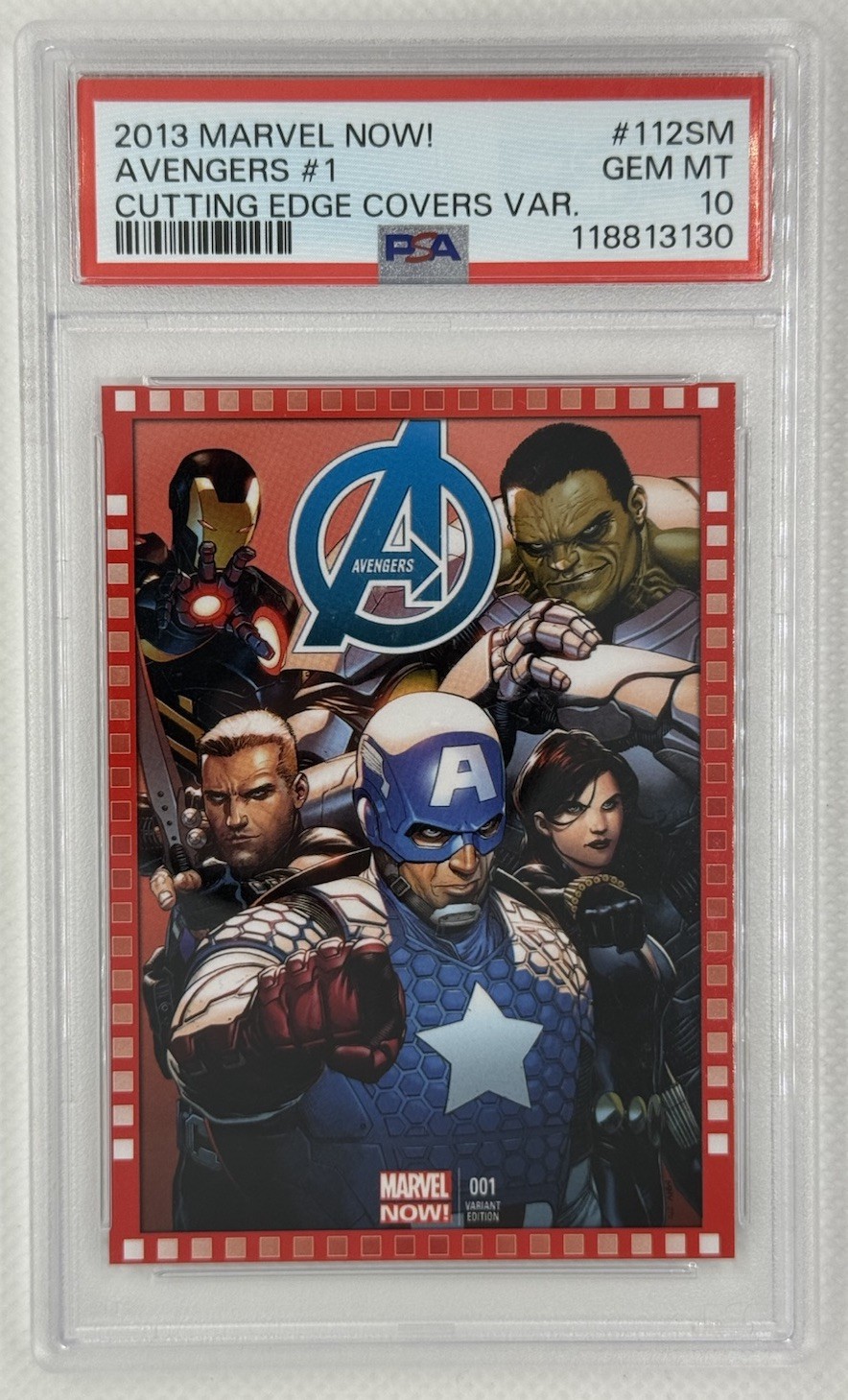 2013 Upper Deck Marvel Now Avengers 1 #112-SM PSA 10 Gem Mint Card Low Pop 12 2013 Upper Deck Marvel Now Avengers 1 #112-SM PSA 10 Gem Mint Card Low Pop 12