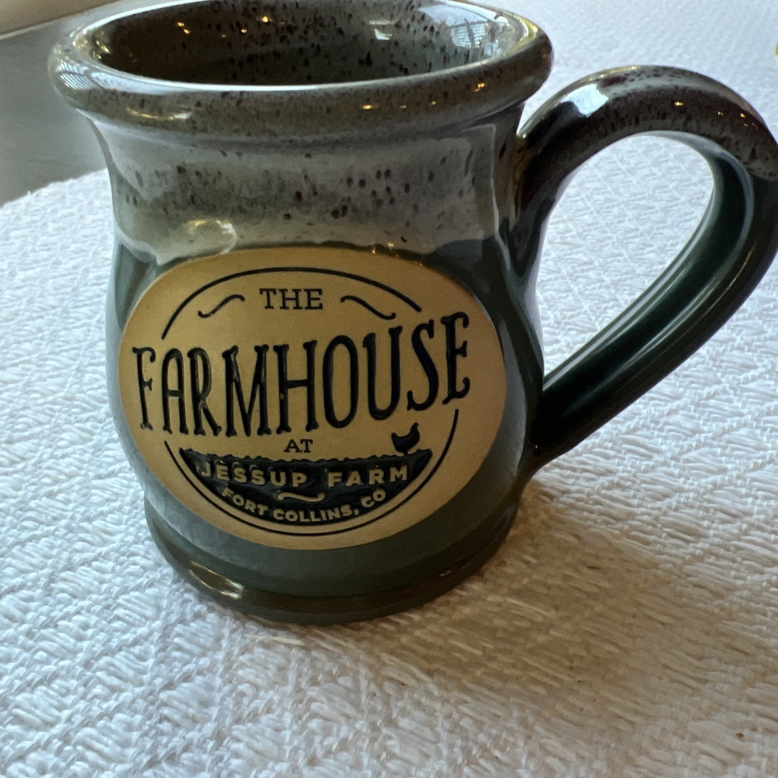 Deneen Pottery Coffee Mug The Farmhouse Jessup Farm Ft. Collins CO Studio Art Deneen Pottery Coffee Mug The Farmhouse Jessup Farm Ft. Collins CO Studio Art