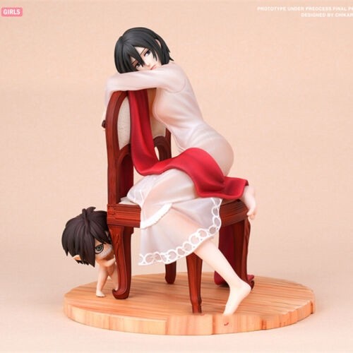 Chikara Studio Attack On Titan Mikasa·Ackerman Resin Statue In Stock H15cm New Chikara Studio Attack On Titan Mikasa·Ackerman Resin Statue In Stock H15cm New