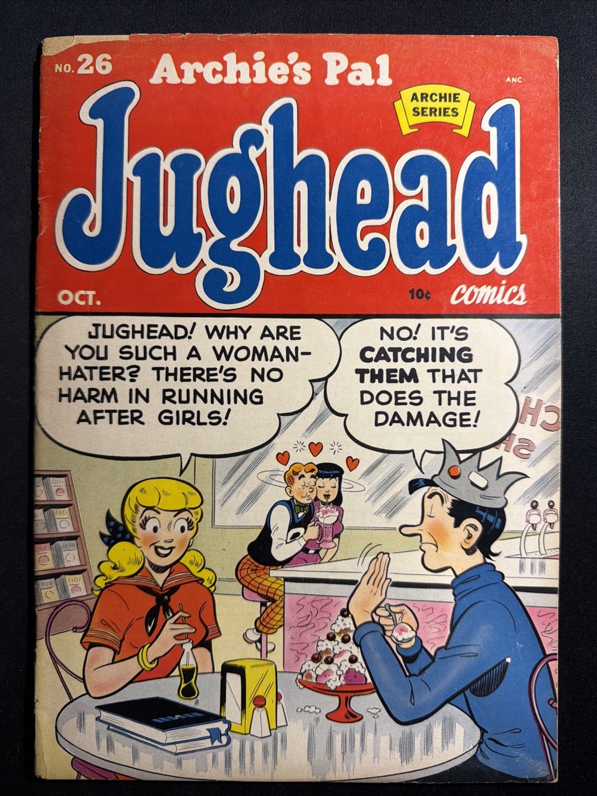 Archie’s Pal Jughead #28 1954 1st Print Golden Age Fair Archie’s Pal Jughead #28 1954 1st Print Golden Age Fair