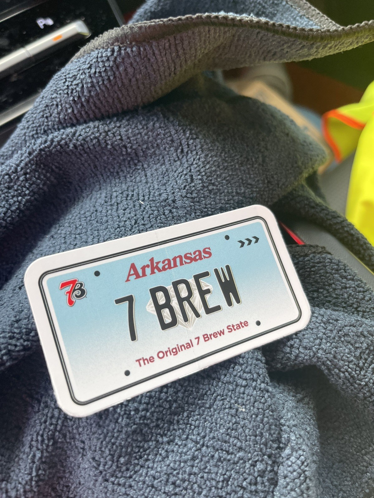 7 Brew Tag Sticker AR Arkansas 7 Brew Tag Sticker AR Arkansas