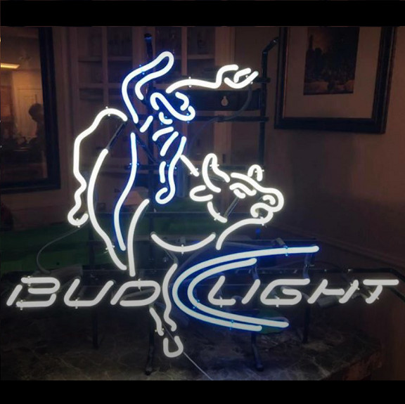 Rodeo Bull Rider Beer 24"x20" Neon Light Sign Lamp Bar Wall Decor Glass Rodeo Bull Rider Beer 24"x20" Neon Light Sign Lamp Bar Wall Decor Glass