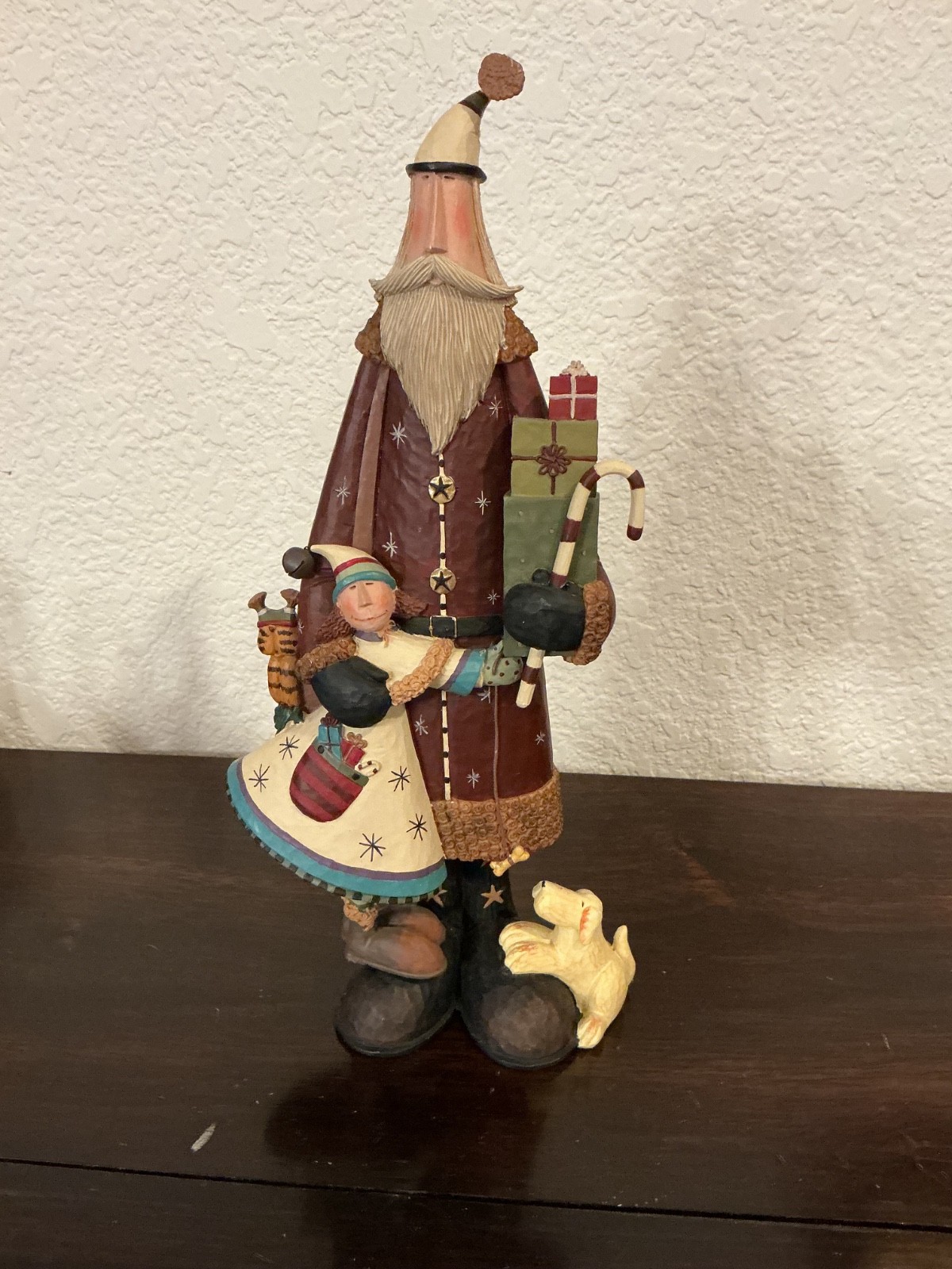 Retired WILLIRAYE STUDIO "Little Miss Christmas" WW2861 (2009) Figurine w/box Retired WILLIRAYE STUDIO "Little Miss Christmas" WW2861 (2009) Figurine w/box