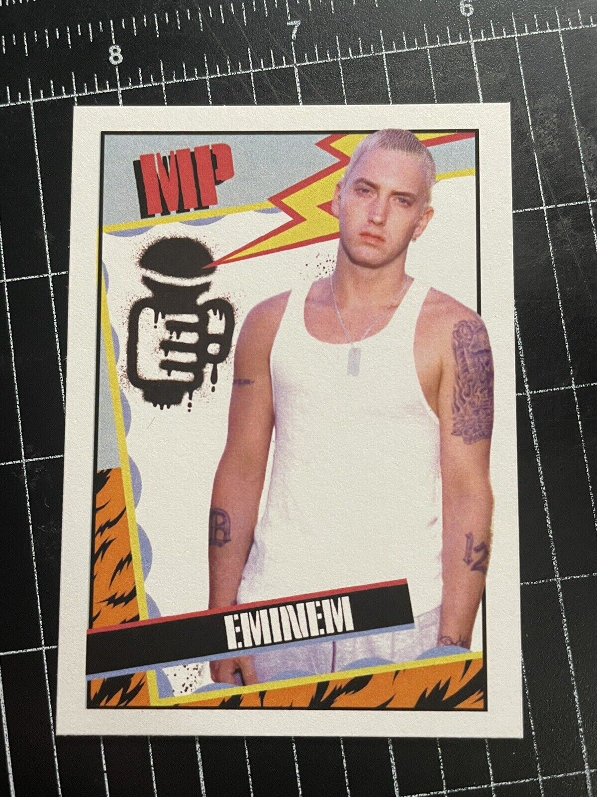 Eminem Custom Wrestling Style Trading Card By MPRINTS