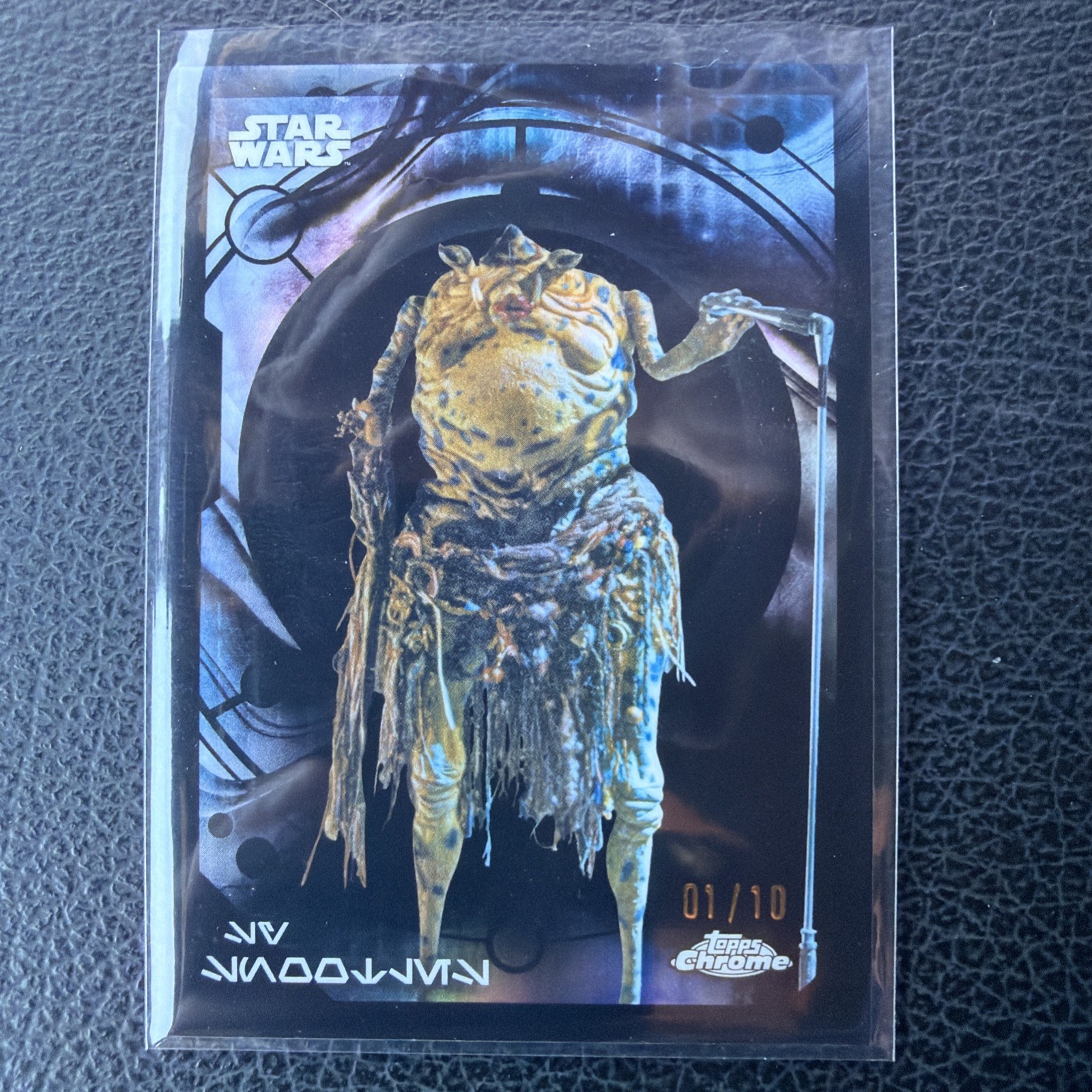 2026 Topps Chrome Star Wars Sy Snootles AURE-13 Black Refractor 1/10 NM 🔥🔥🔥 2026 Topps Chrome Star Wars Sy Snootles AURE-13 Black Refractor 1/10 NM 🔥🔥🔥
