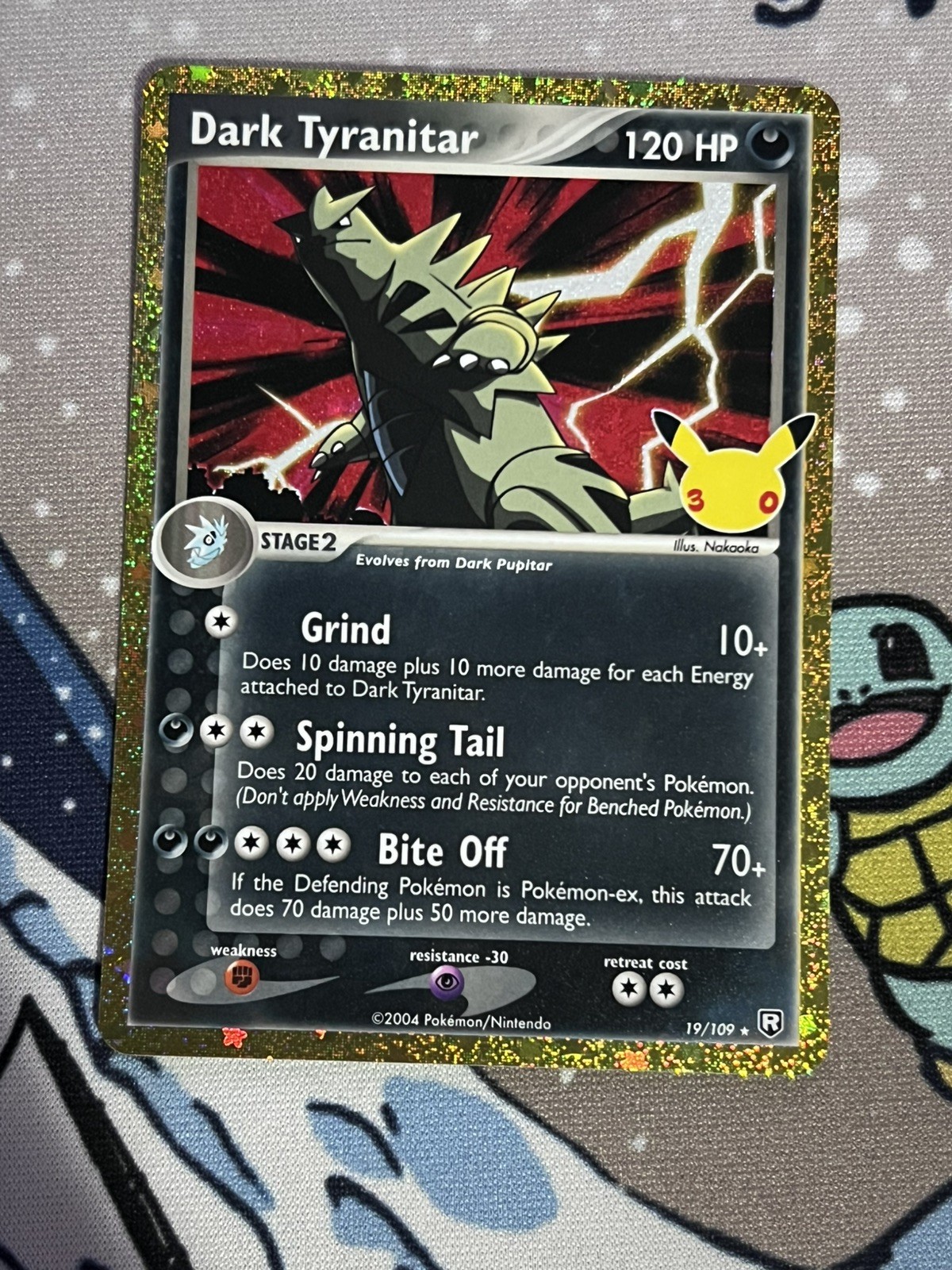 Pokemon TCG 30th Anniversary Celebration - Dark Tyranitar 19/109 Pack Fresh✅ Pokemon TCG 30th Anniversary Celebration - Dark Tyranitar 19/109 Pack Fresh✅