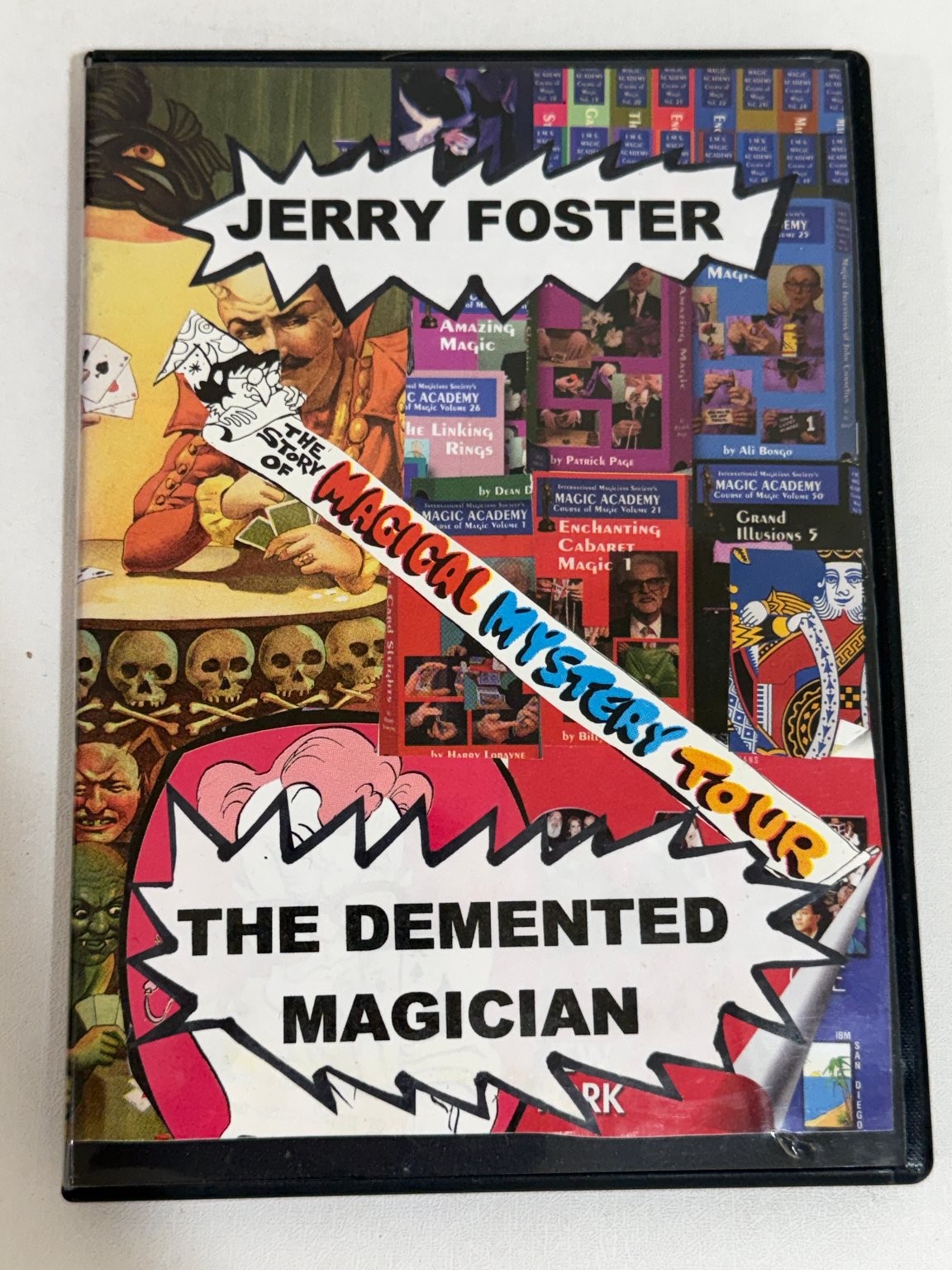 Jerry Foster The Demented Magician Magical Mystery Tour Magic DVD Jerry Foster The Demented Magician Magical Mystery Tour Magic DVD