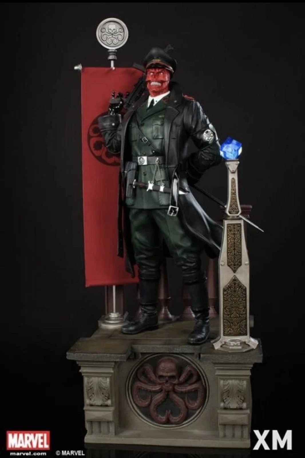 XM Studios Marvel 1/4 Scale Red Skull NEW US Seller XM Studios Marvel 1/4 Scale Red Skull NEW US Seller