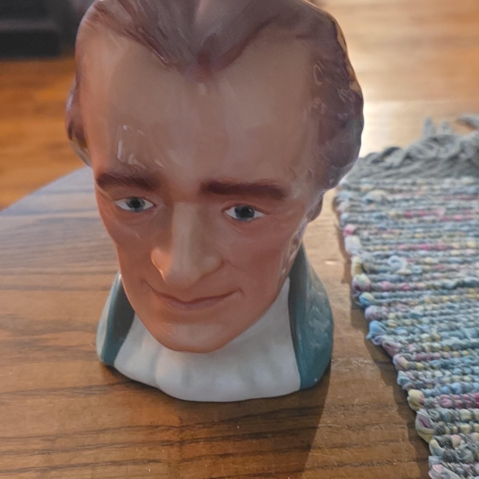Thomas Jefferson Toby Mug 1956 William Maclean Marked PY President Thomas Jefferson Toby Mug 1956 William Maclean Marked PY President