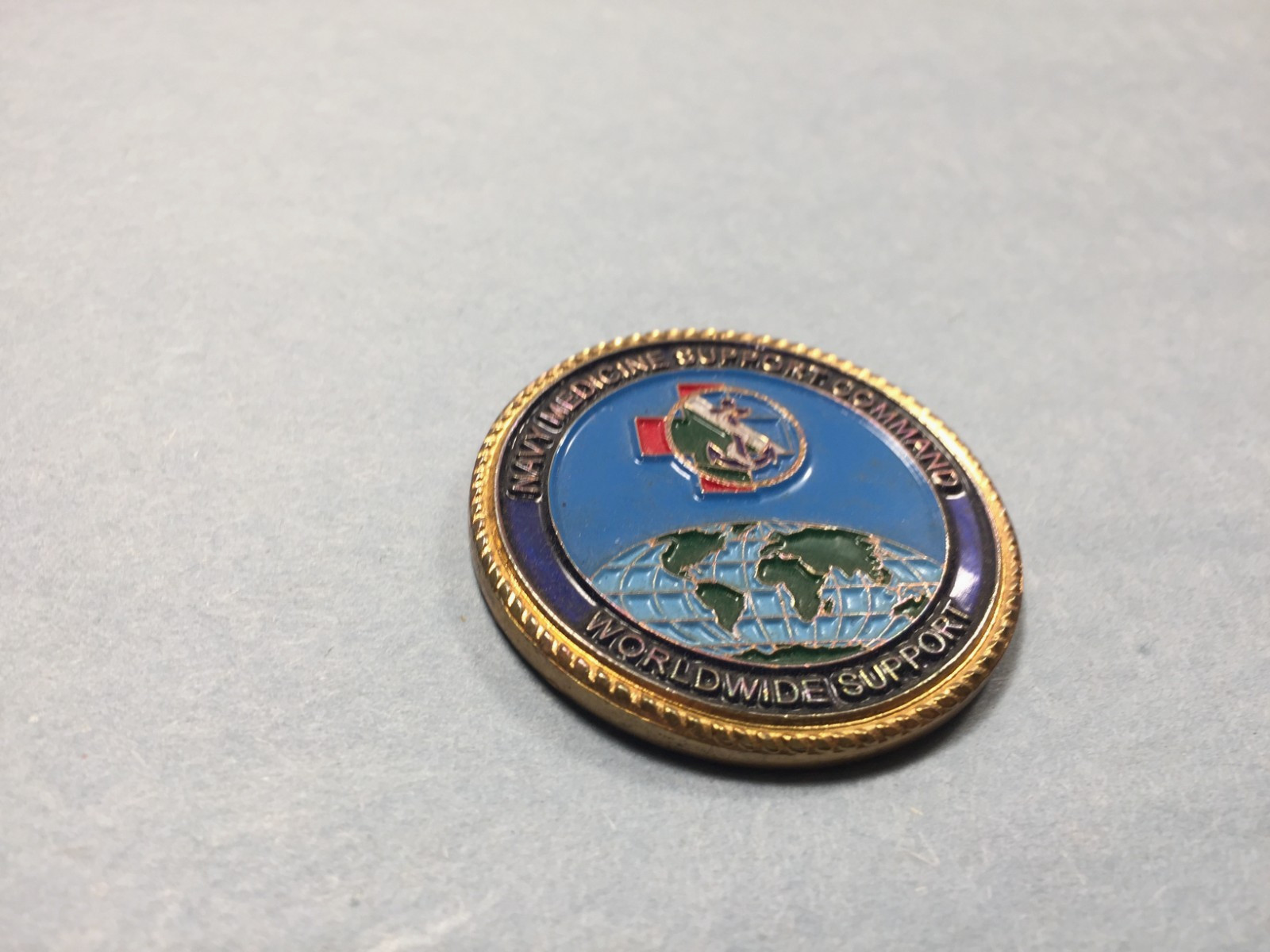 US Navy Challenge Coin - Navy Medicine Support Command US Navy Challenge Coin - Navy Medicine Support Command