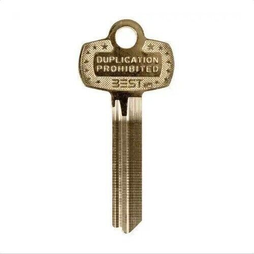 BEST 1A1G1KS473KS800  (144PK) 6/7P Keyblank, "G" Kwy, "Duplication Prohibited"