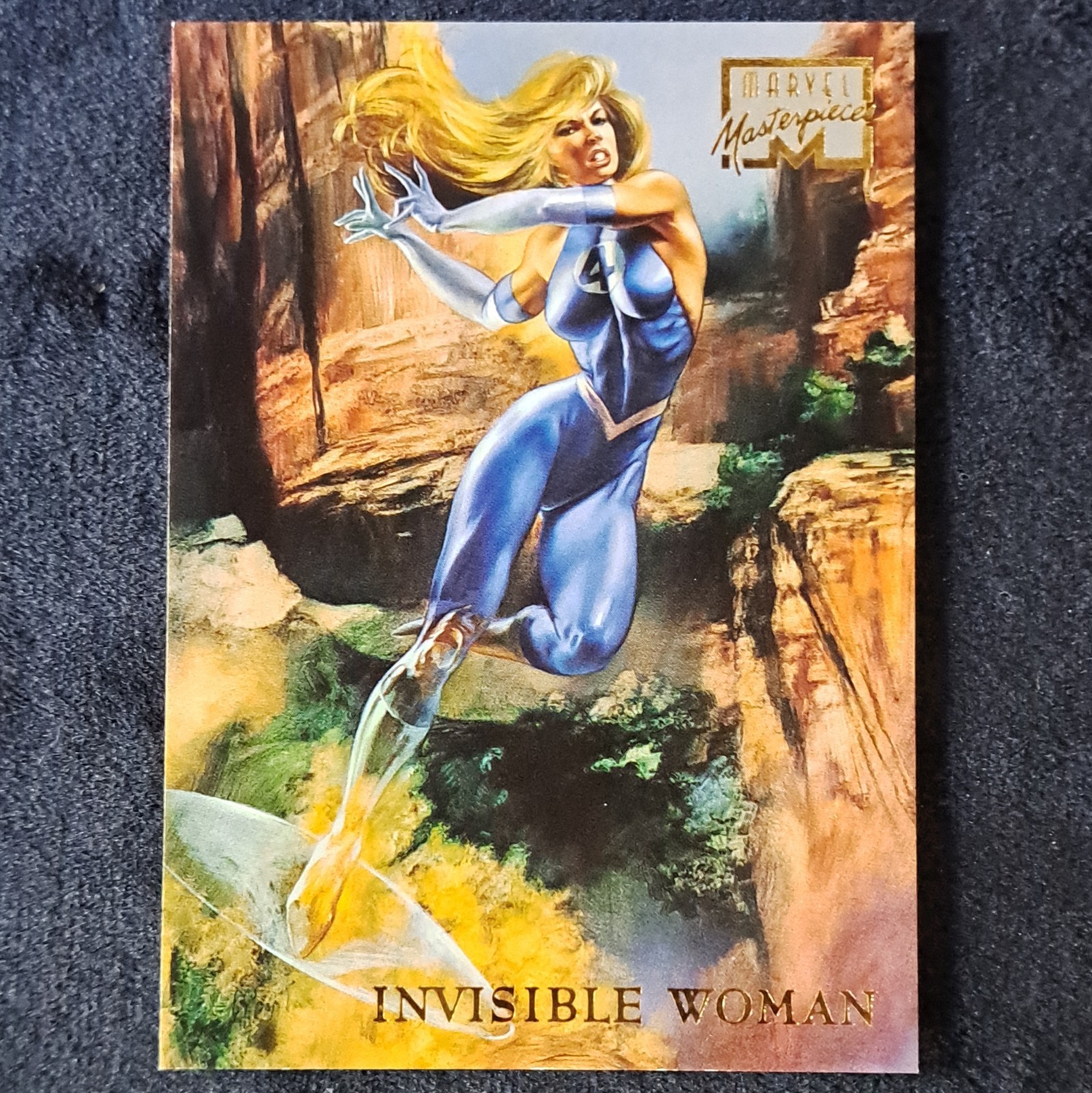 1996 Marvel Masterpieces #23 INVISIBLE WOMAN Boris & Julie ~ NM-MT to MINT 1996 Marvel Masterpieces #23 INVISIBLE WOMAN Boris & Julie ~ NM-MT to MINT