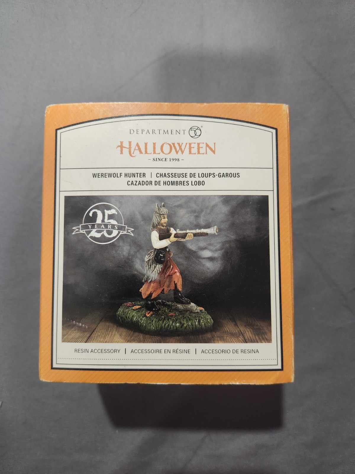 Department 56 Werewolf Hunter 25th Anniversary Figurine 6014051 Halloween IOB