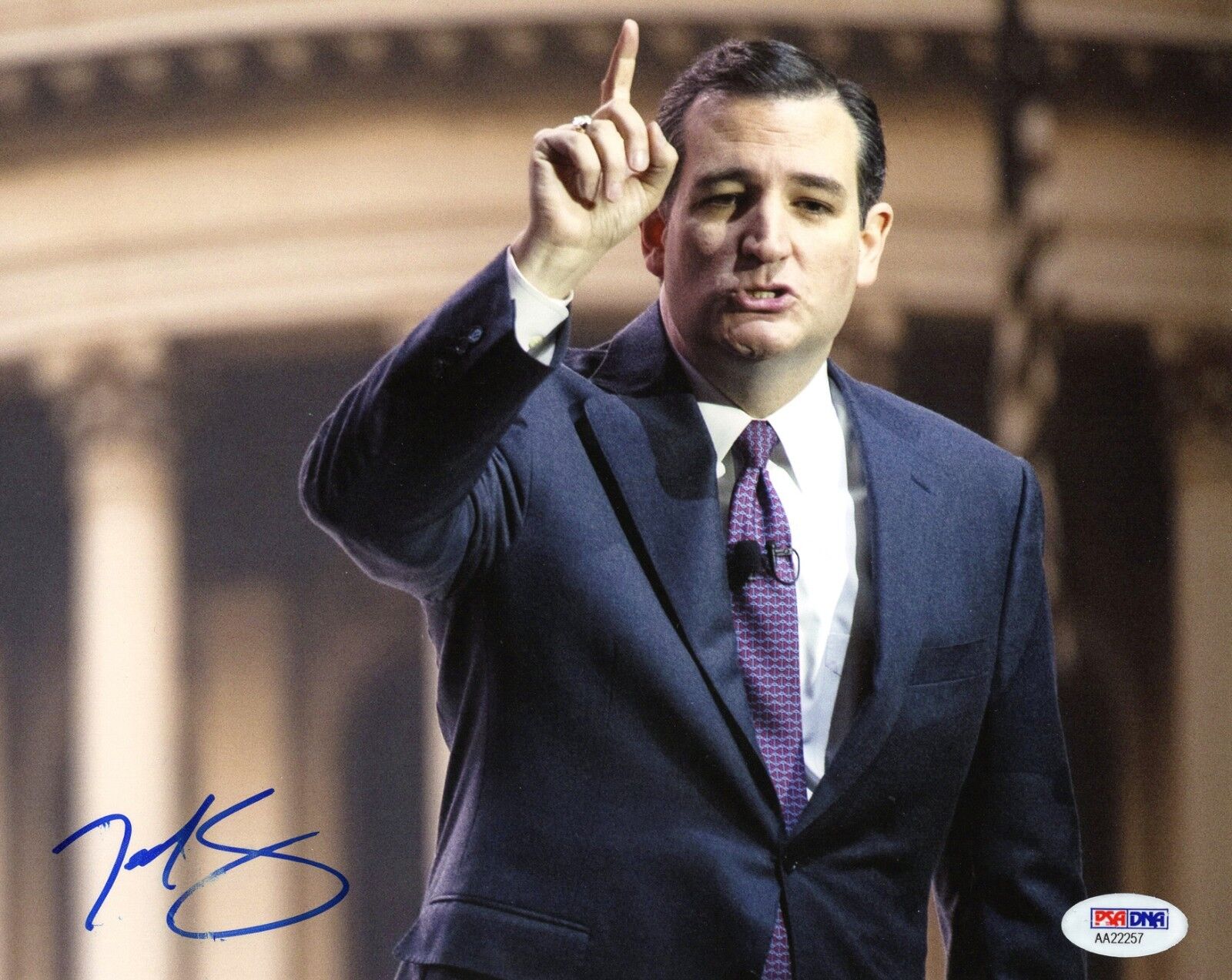 Ted Cruz signed 8x10 photo / autograph Texas Senator Trump PSA/DNA COA 