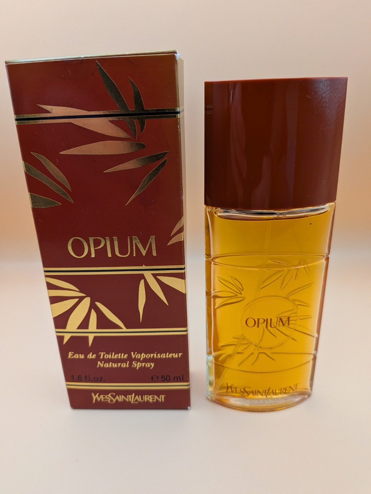 Vintage Original Yves Saint Laurent Opium Eau de Toilette 1.6oz/50ml Vintage Original Yves Saint Laurent Opium Eau de Toilette 1.6oz/50ml