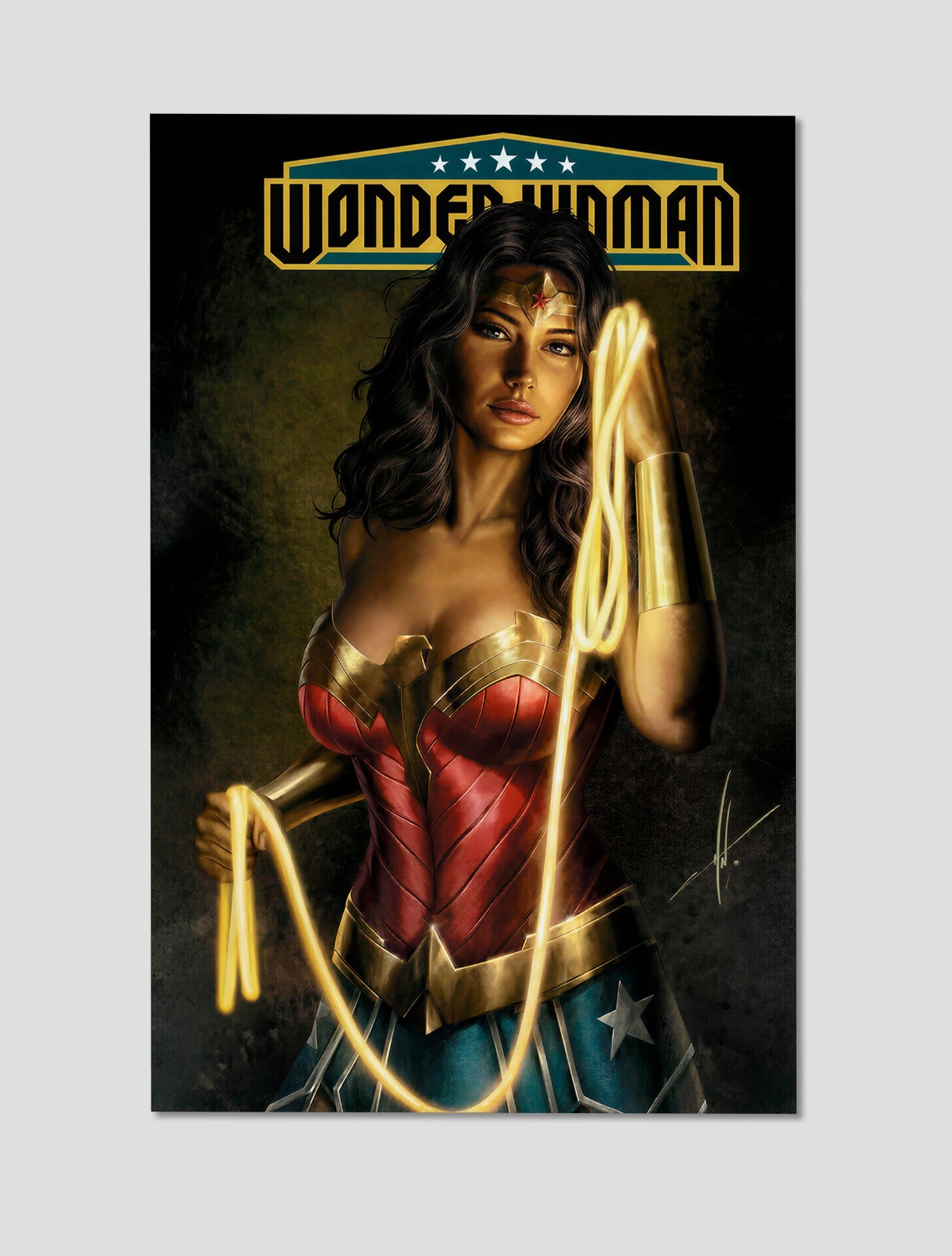 Wonder Woman #25 Cohen Exclusive Premium Giclee Print Poster 11x17 DC Wall Art Wonder Woman #25 Cohen Exclusive Premium Giclee Print Poster 11x17 DC Wall Art