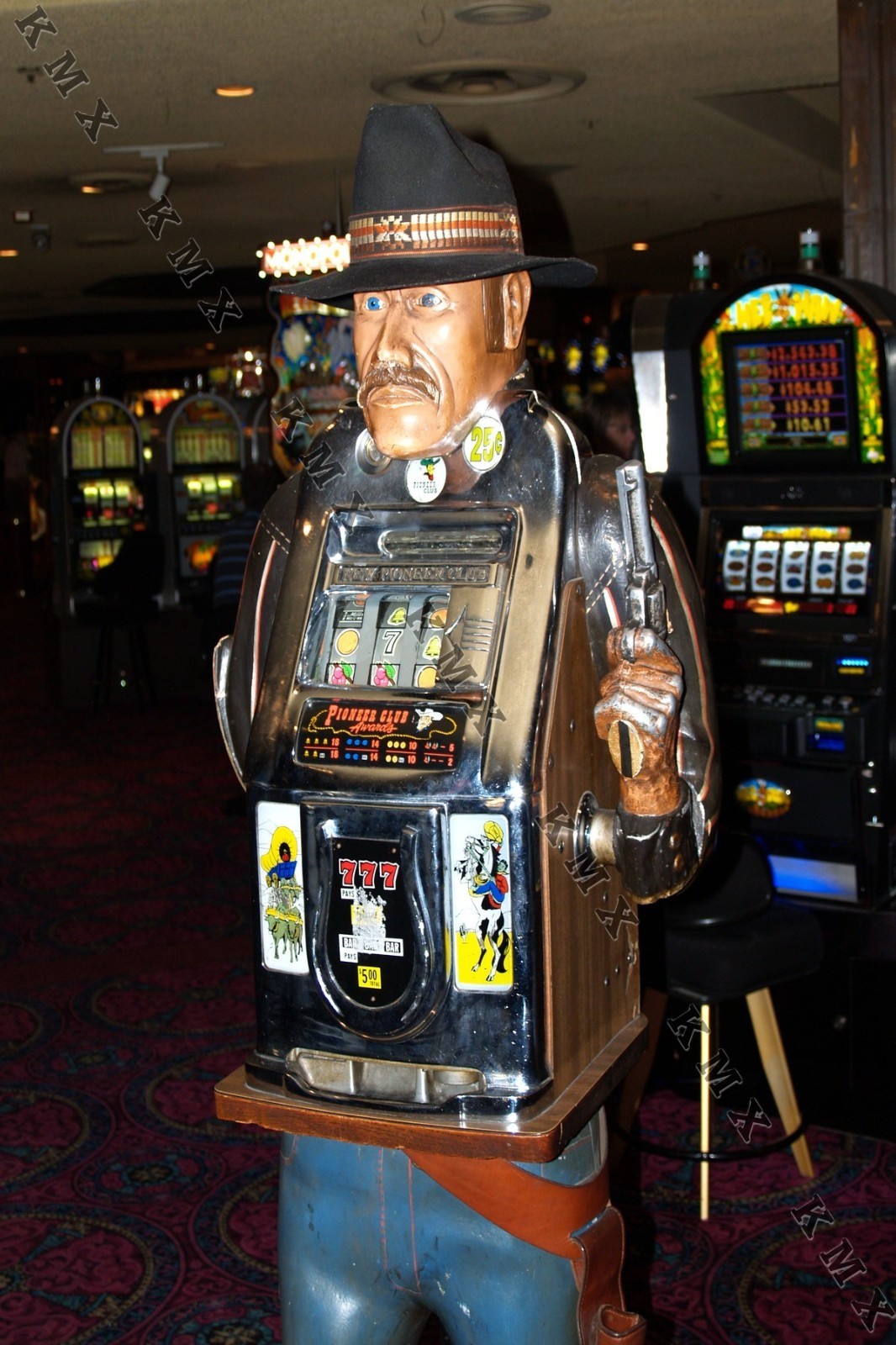 One Armed Bandit Slot Machine Vintage Las Vegas 4x6 Photo
