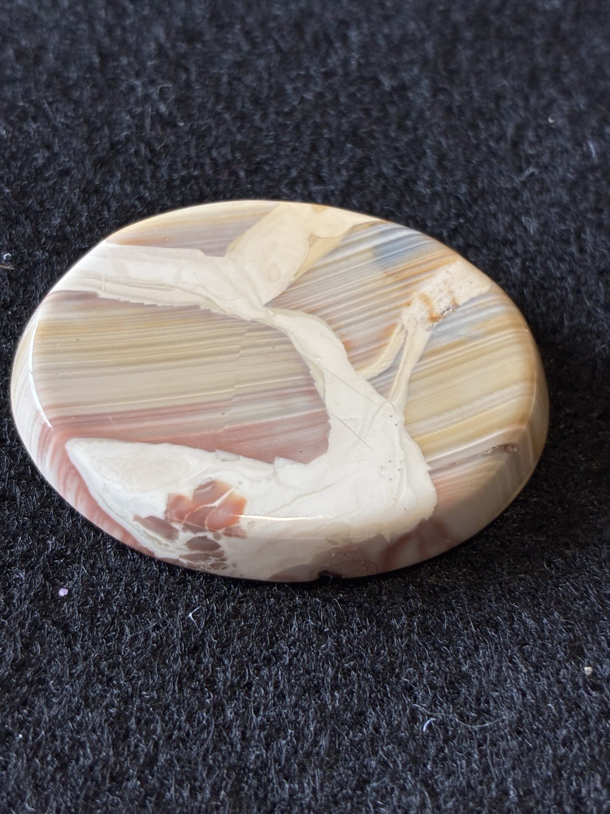 Willow Creek Jasper Oval Cabochon 42 X 32 mm Willow Creek Jasper Oval Cabochon 42 X 32 mm