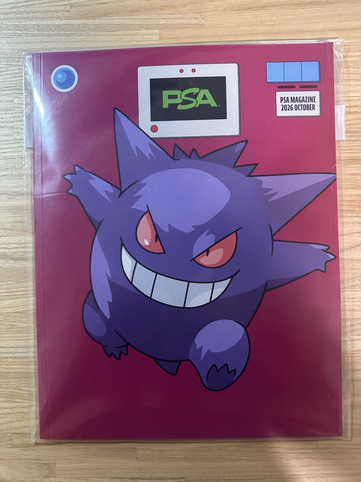 Gengar PSA Magazine NYCC 2026 Exclusive In Hand
