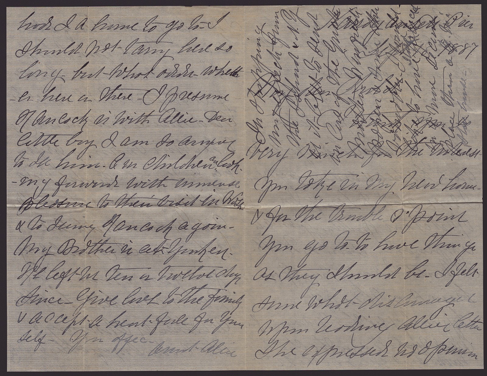 ALMIRA RUSSELL HANCOCK - AUTOGRAPH LETTER SIGNED CIRCA 09/16/1 ALMIRA RUSSELL HANCOCK - AUTOGRAPH LETTER SIGNED CIRCA 09/16/1