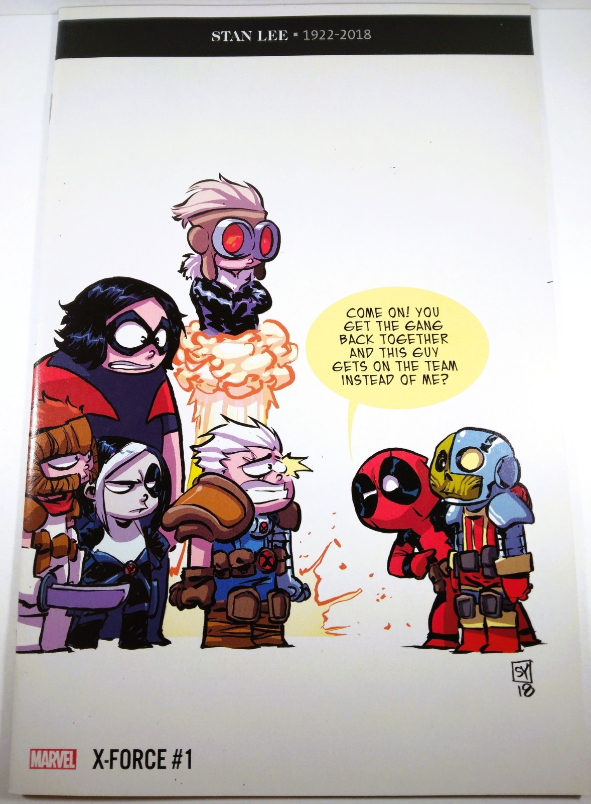 🔴🔥 X-FORCE #1 SKOTTIE YOUNG BABY VARIANT MARVEL X-MEN 2019 CABLE DEADPOOL VF 🔴🔥 X-FORCE #1 SKOTTIE YOUNG BABY VARIANT MARVEL X-MEN 2019 CABLE DEADPOOL VF