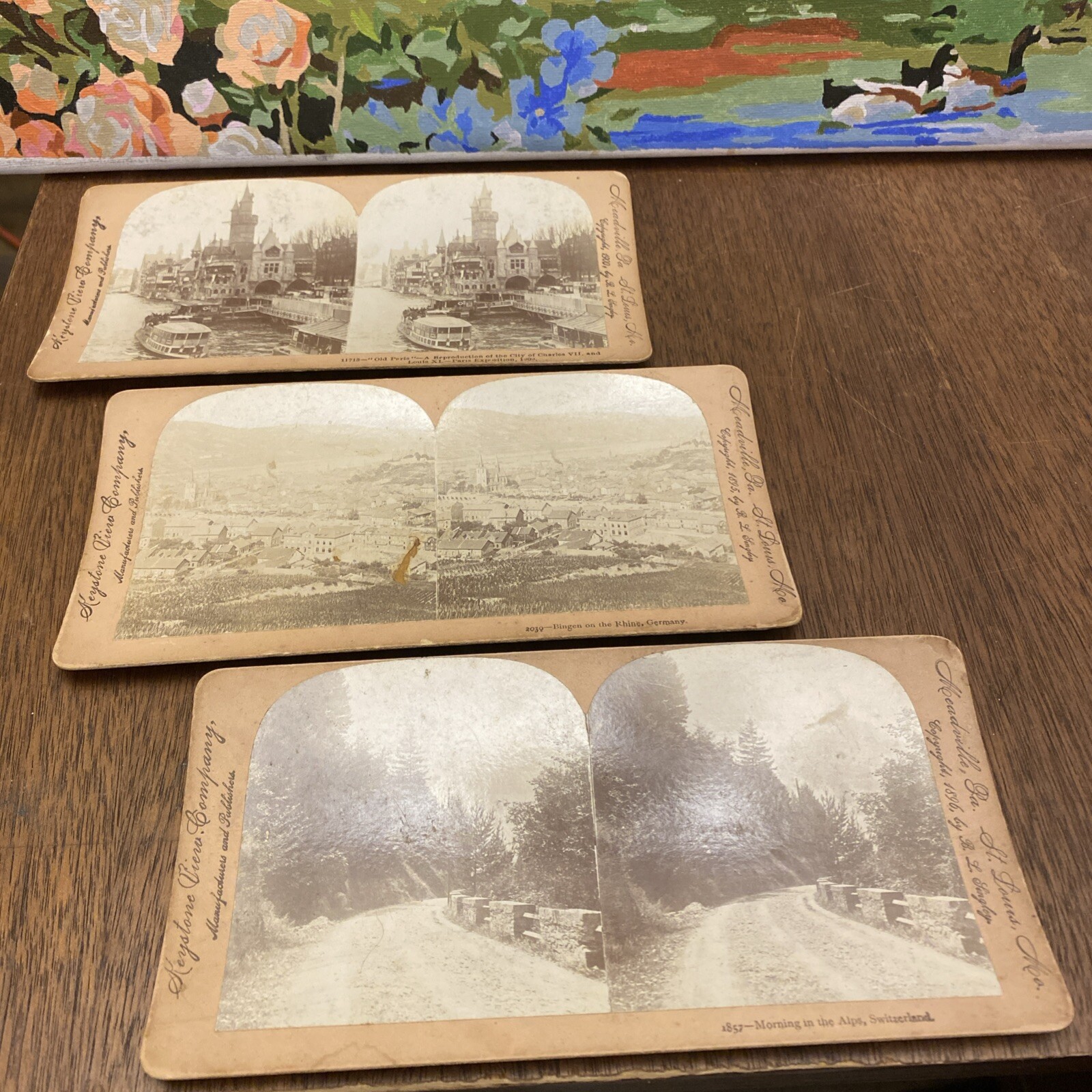 KEYSTONE VIEW CO Antique Stereoview Cards Paris Exposition Swiss Alps Rhine LOT KEYSTONE VIEW CO Antique Stereoview Cards Paris Exposition Swiss Alps Rhine LOT