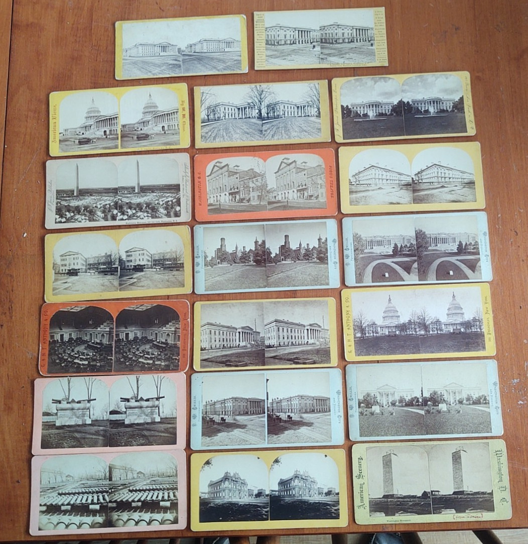 Collection Washington DC Stereoview Civil War era ,Bell , T.W. Smillie, Anthony Collection Washington DC Stereoview Civil War era ,Bell , T.W. Smillie, Anthony