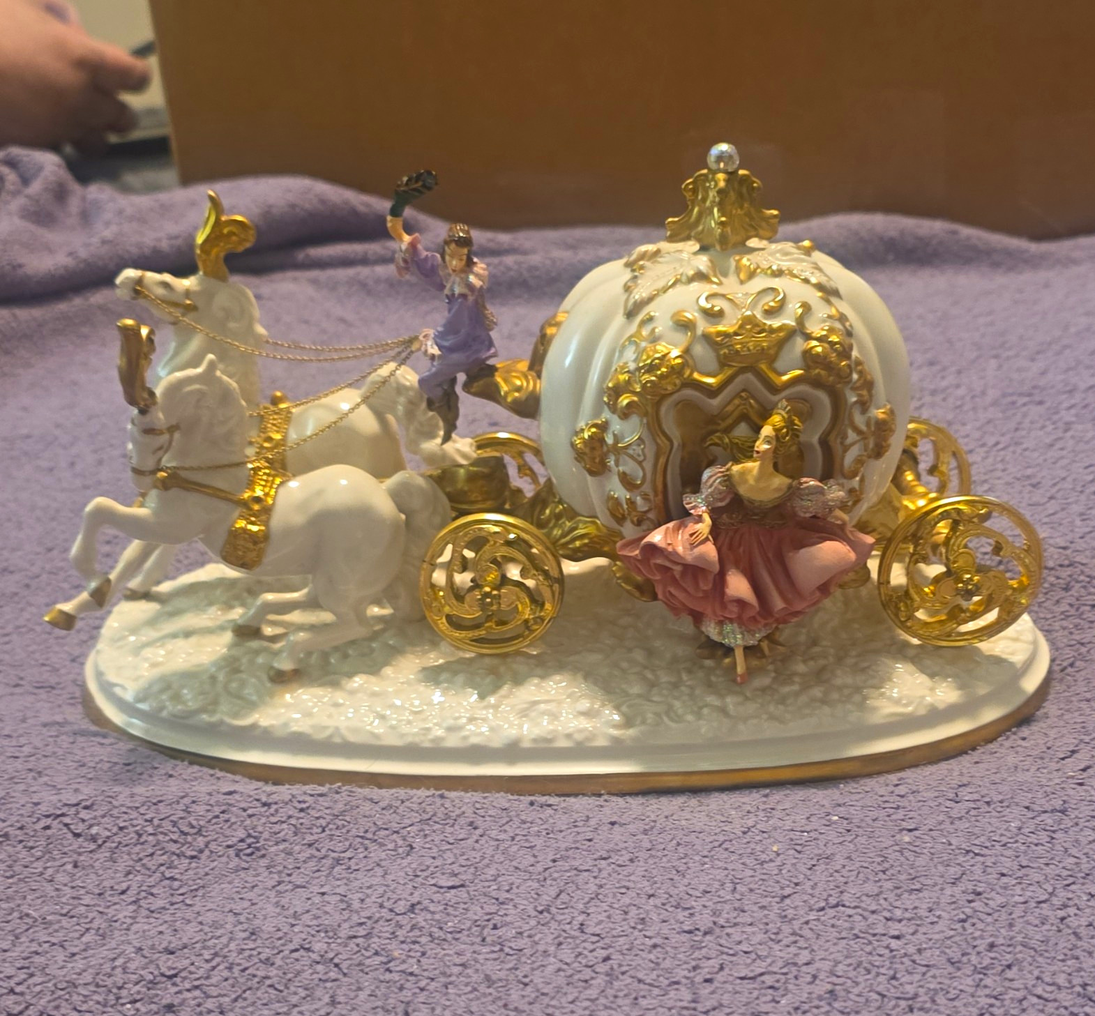 Vintage Cinderella's Magical Moments 300th Anniversary Sculpture Franklin Mint Vintage Cinderella's Magical Moments 300th Anniversary Sculpture Franklin Mint