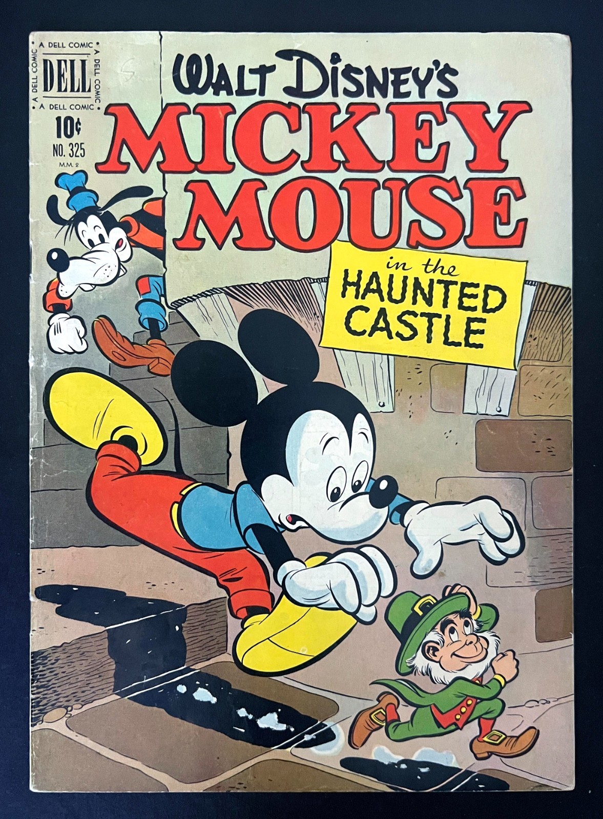 DELL FOUR COLOR #325 1951 Rare Nice Copy Walt Disney MICKEY MOUSE Haunted Castle DELL FOUR COLOR #325 1951 Rare Nice Copy Walt Disney MICKEY MOUSE Haunted Castle