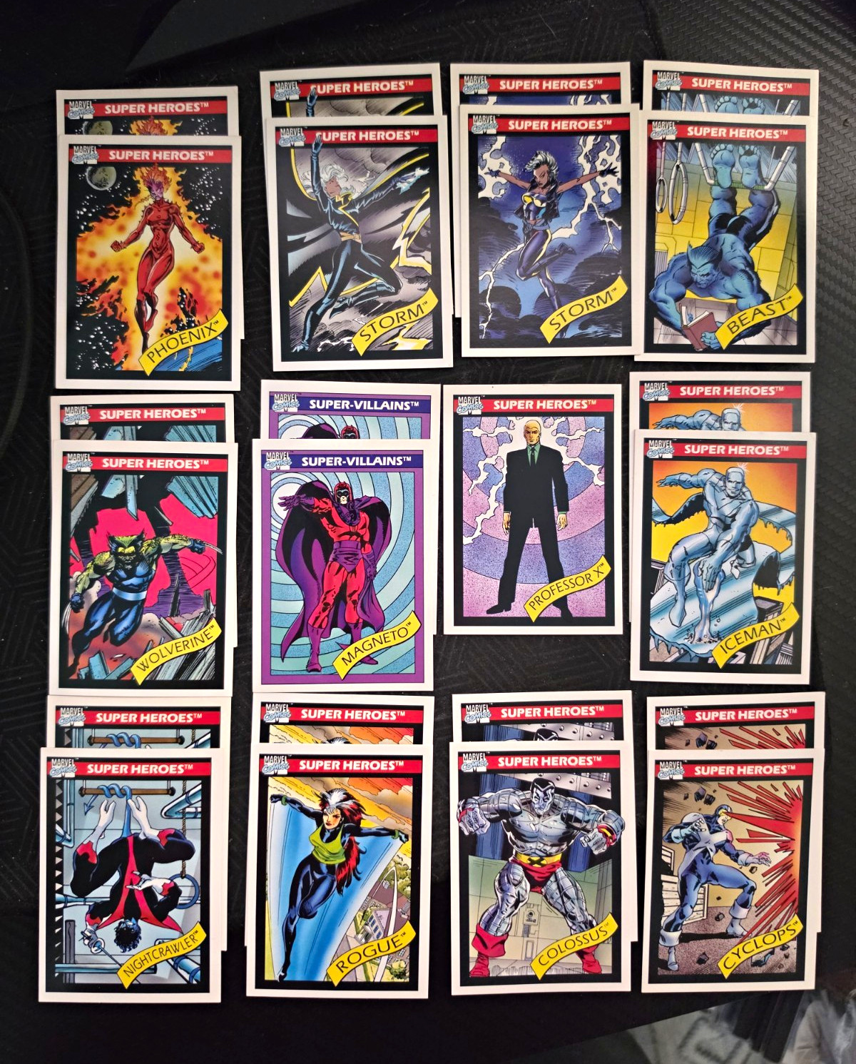 (23) 1990 Impel Marvel Universe Series X-Men Lot #11 #24 #48 #46 #37 #63 #7 #22 (23) 1990 Impel Marvel Universe Series X-Men Lot #11 #24 #48 #46 #37 #63 #7 #22