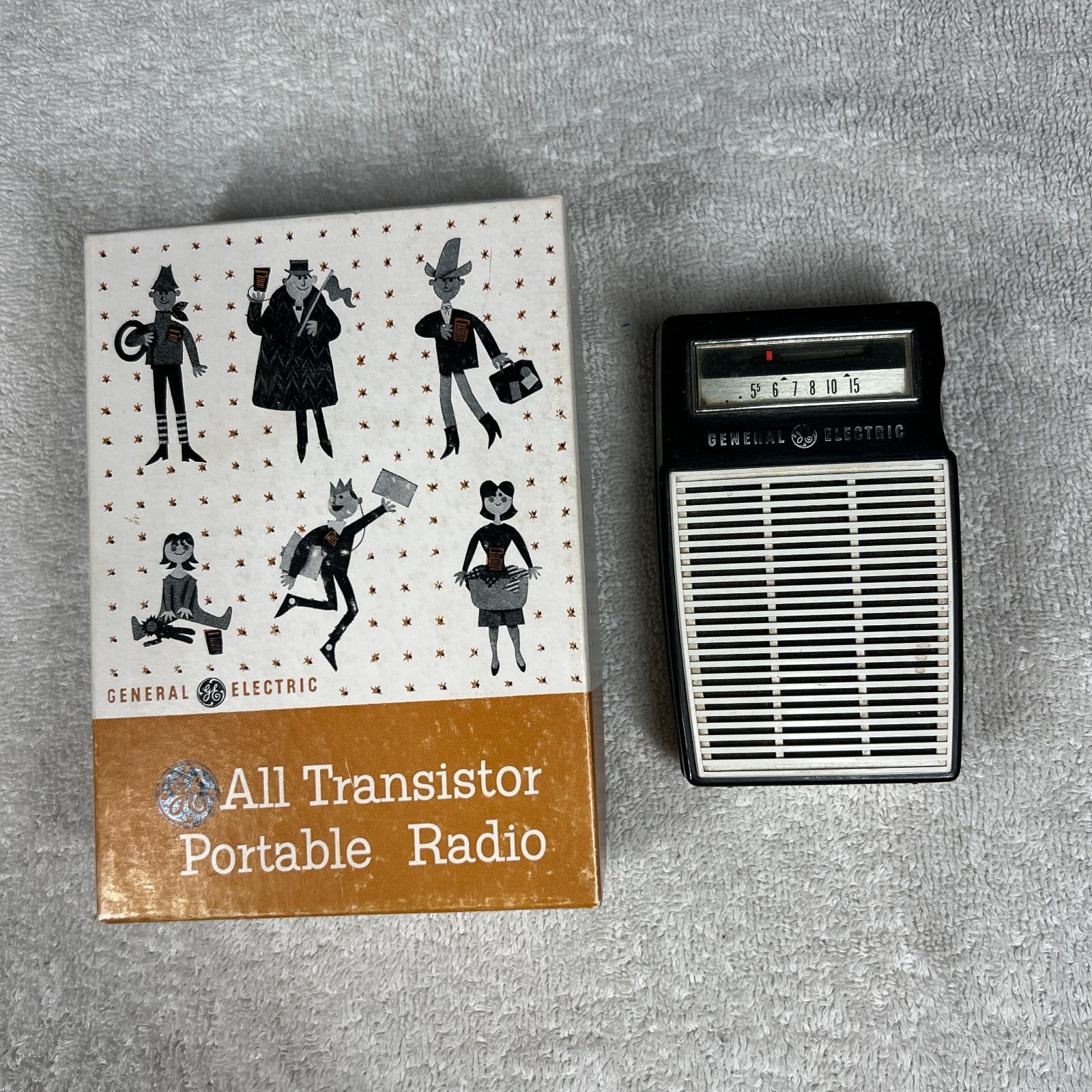 Vintage General Electric Model P820A Radio Original Box Untested Vintage General Electric Model P820A Radio Original Box Untested