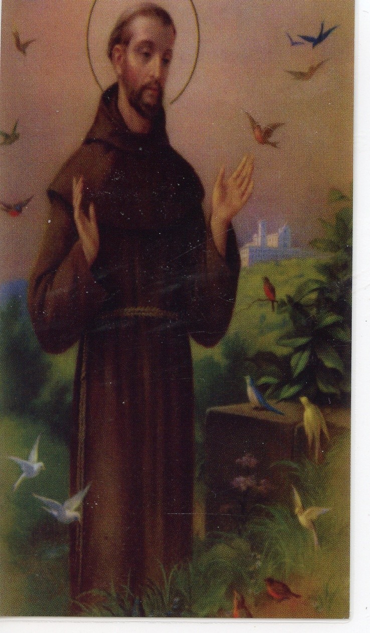 FRANCISCAN MORNING PRAYER - Laminated Holy Cards. QUANTITY 25 CARDS FRANCISCAN MORNING PRAYER - Laminated Holy Cards. QUANTITY 25 CARDS