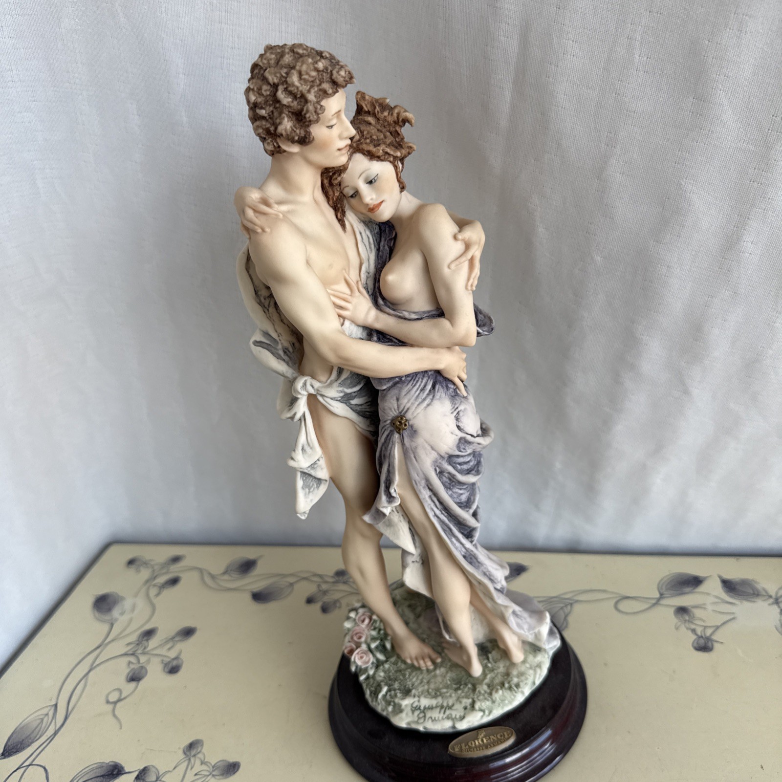 Giuseppe Armani Figurine, Heart and Soul,# 1254F, 1998, 13" Giuseppe Armani Figurine, Heart and Soul,# 1254F, 1998, 13"