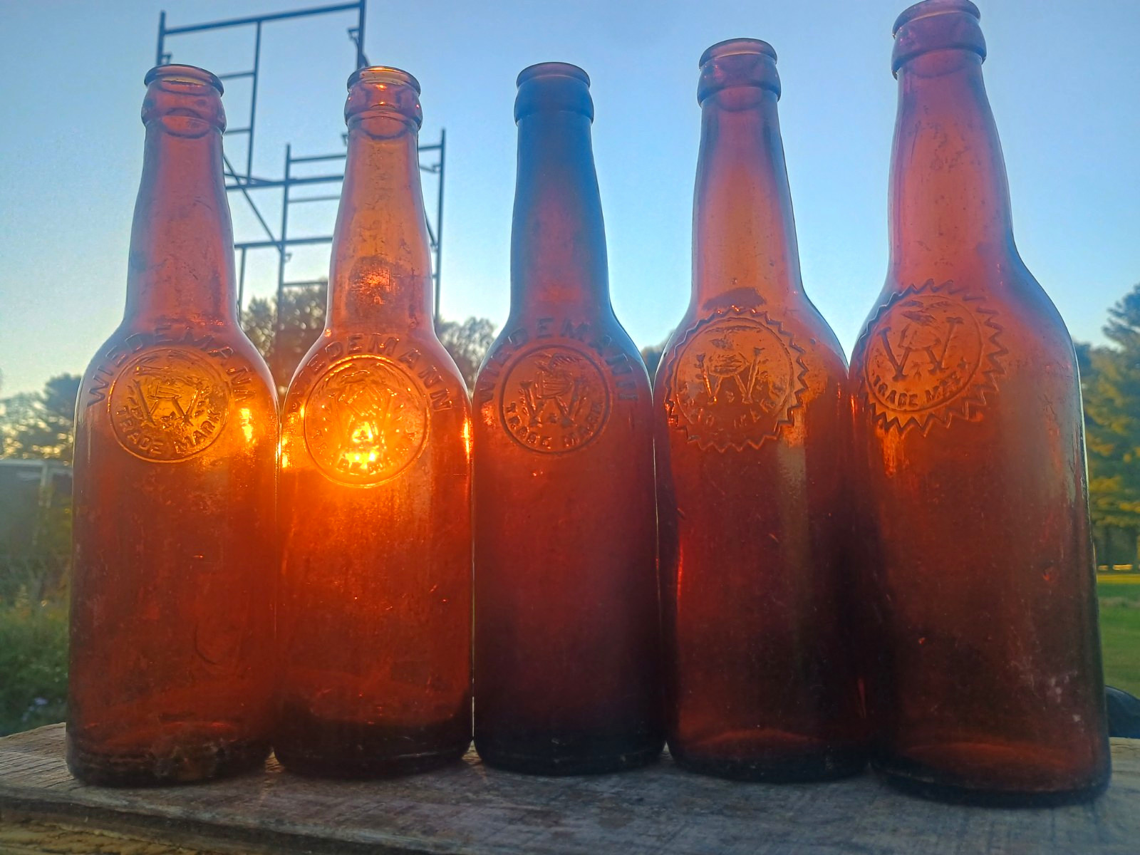 Lot of 5 Antique Weidemann Newport Kentucky KY bottles Lot of 5 Antique Weidemann Newport Kentucky KY bottles