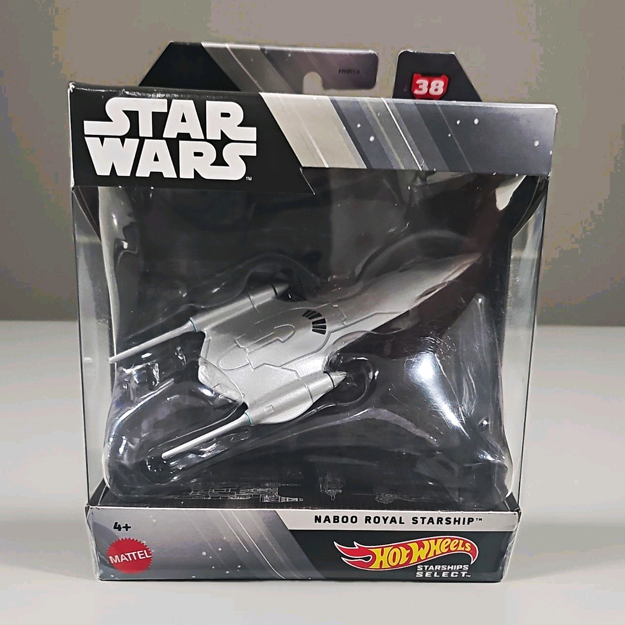 Mattel Hot Wheels Starships Select Star Wars Naboo Royal Starship Mattel Hot Wheels Starships Select Star Wars Naboo Royal Starship