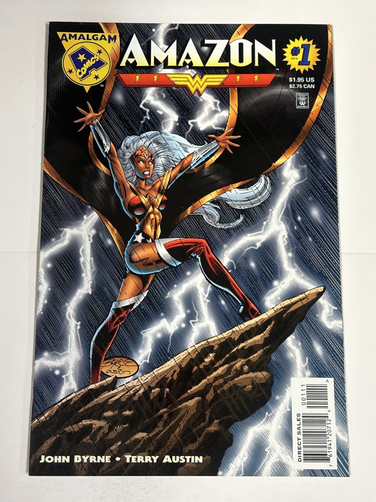 AMAZON #1 1996 NEAR MINT AMALGAM COMICS b-489 AMAZON #1 1996 NEAR MINT AMALGAM COMICS b-489