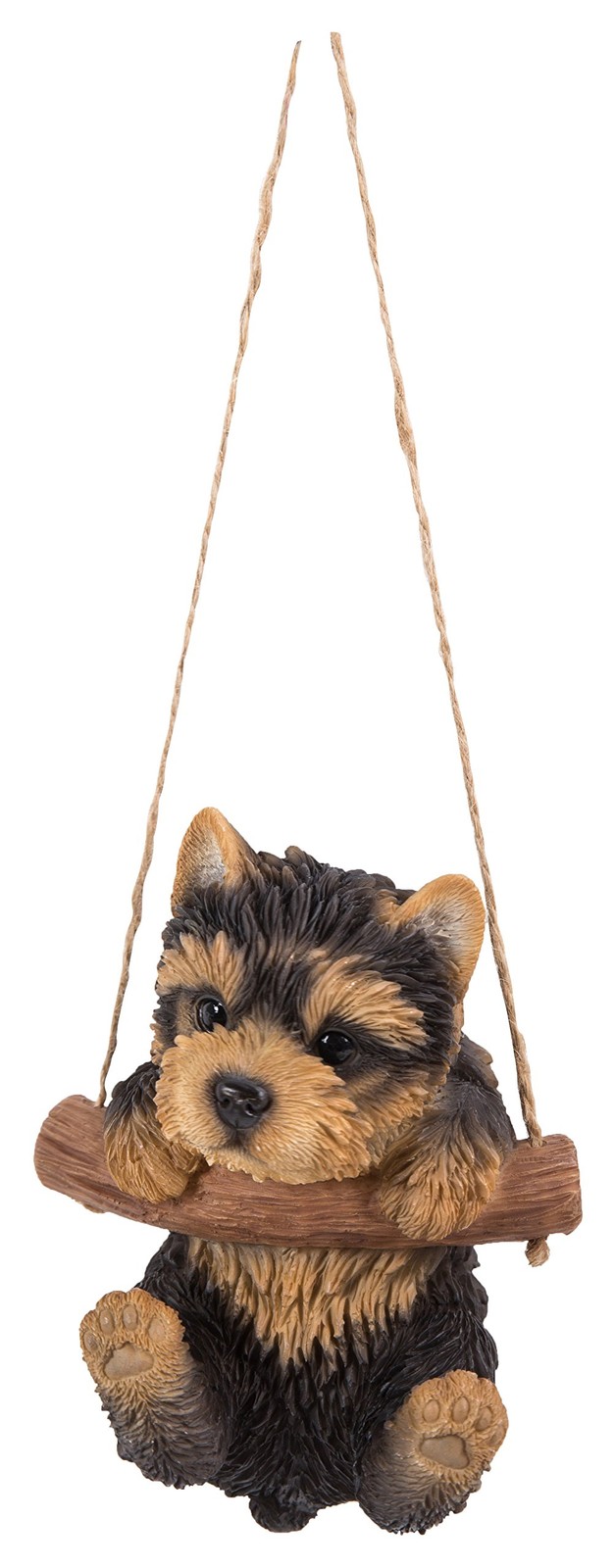 HI-LINE Hanging Yorkshire Terrier Puppy, Black HI-LINE Hanging Yorkshire Terrier Puppy, Black