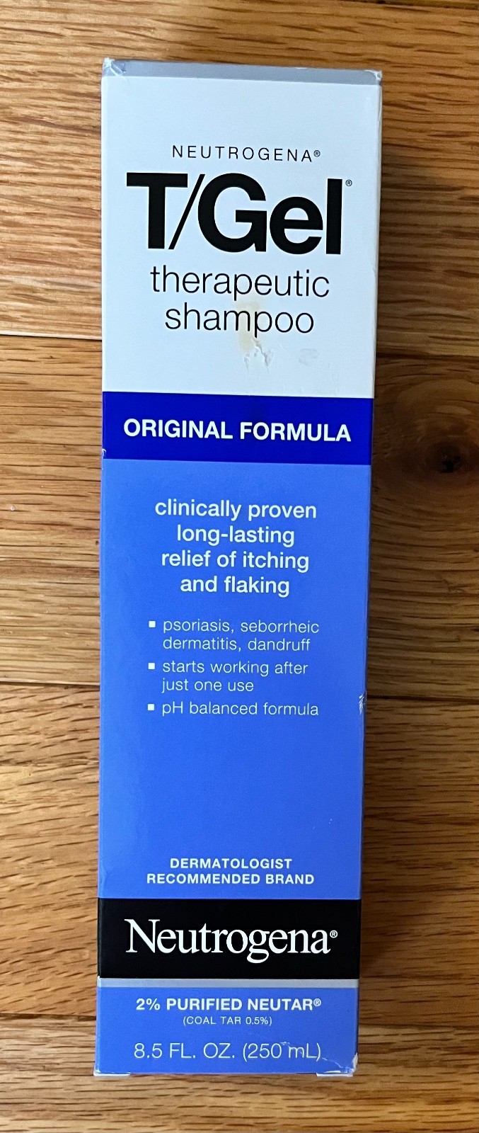 Neutrogena T/Gel Therapeutic Shampoo Original Formula 8.5 Oz Collectible VIEW