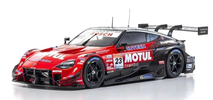 Kyosho Samurai 1/18 Motul Autech Z 2022 Super GT GT500 #23 Model Car Kyosho Samurai 1/18 Motul Autech Z 2022 Super GT GT500 #23 Model Car