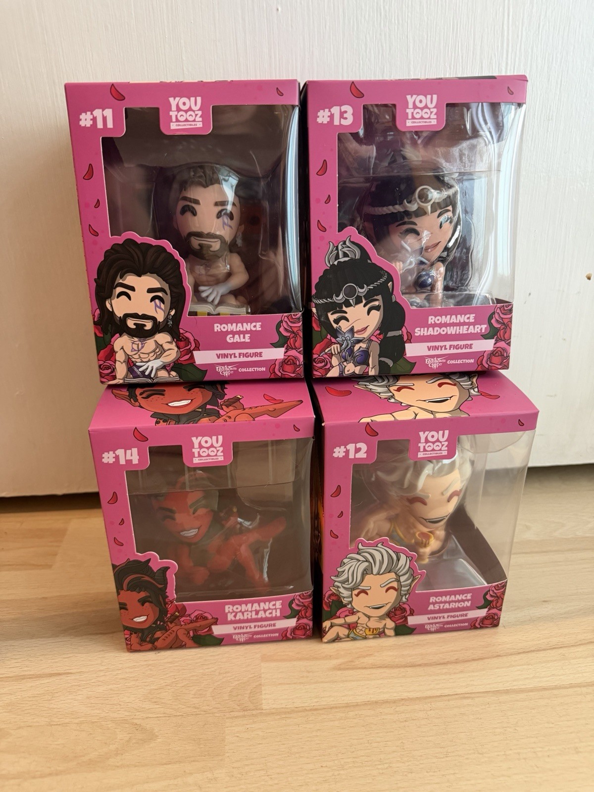 Youtooz Baldur's Gate 3 Limited Romance Edition Figures All 4 Included. Youtooz Baldur's Gate 3 Limited Romance Edition Figures All 4 Included.