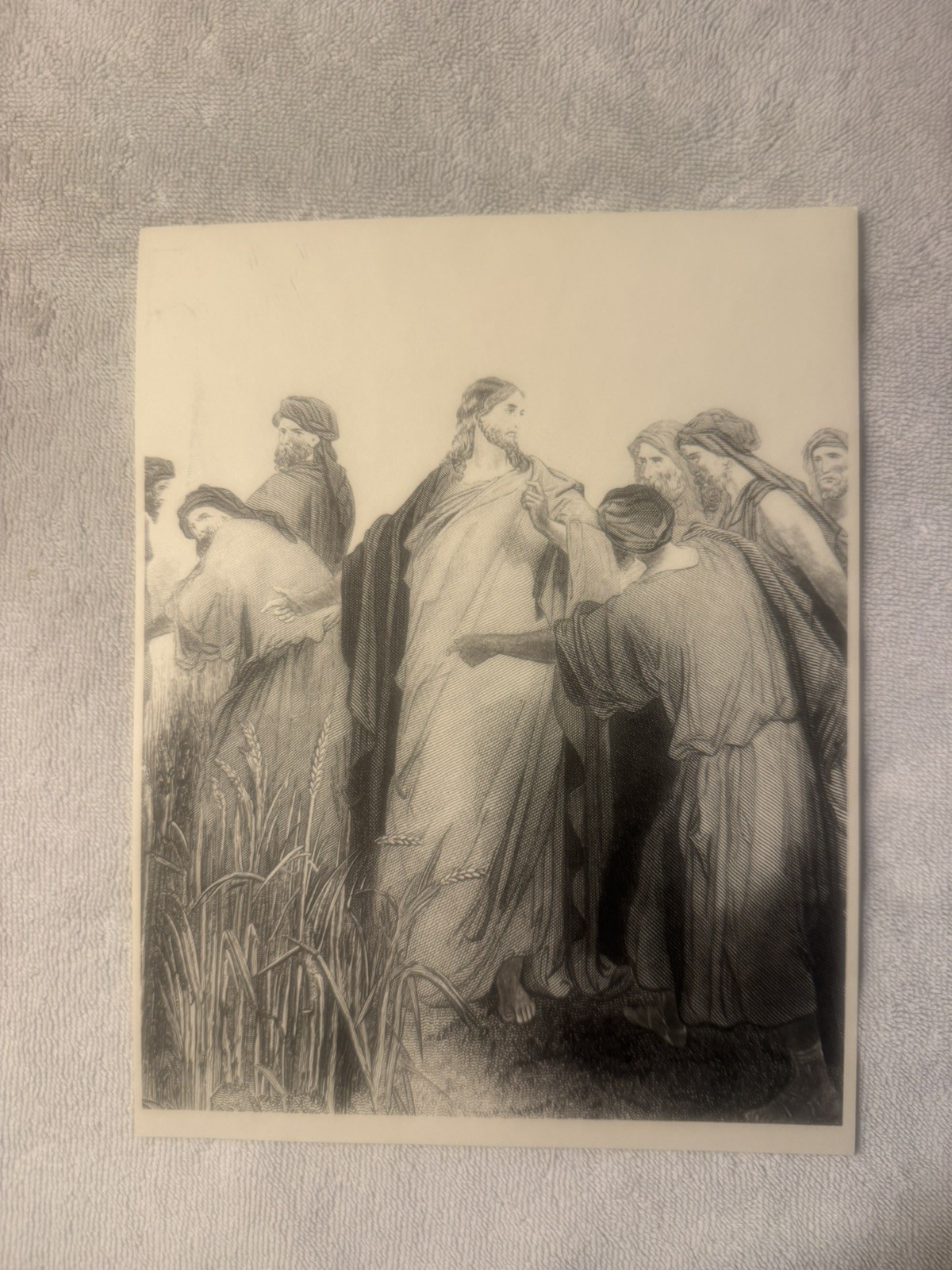 Antique Religious Print, Gustave Dore, Jesus Catholic Art, potter printing, 1863 Antique Religious Print, Gustave Dore, Jesus Catholic Art, potter printing, 1863